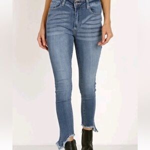 ⭐️Anthro Evidnt Los Angeles Verona skinny jeans nwt sz 24